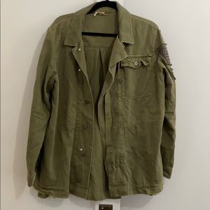 Free People Military Jacket